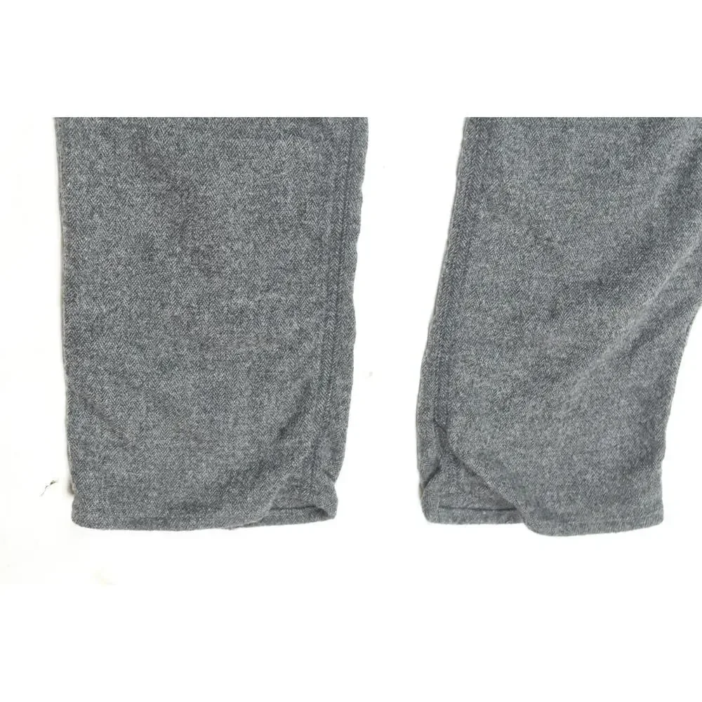 Issey Miyake Trousers Pants Mens Size 2 Gray Wool Blend Straight Leg Slim Japan
